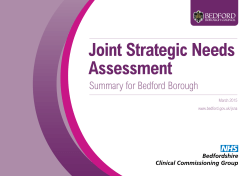 here - Bedfordshire Clinical Commissioning Group