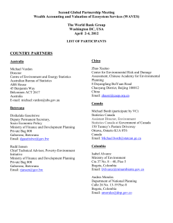 country partners - World Bank Group