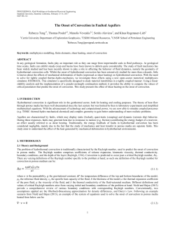The Onset of Convection in Faulted Aquifers