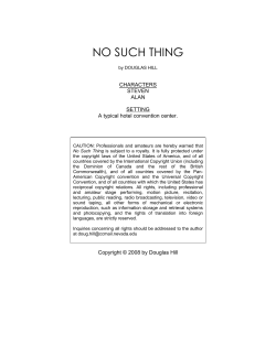NO SUCH THING - 10