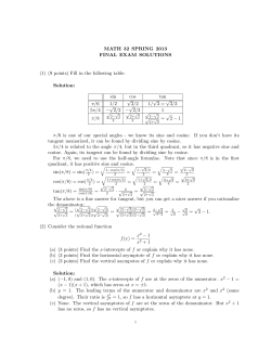 Solution - Math Berkeley