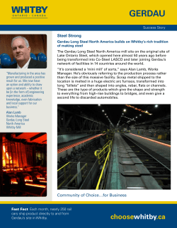 Gerdau - Choose Whitby