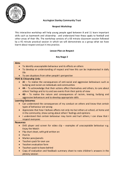 20. Supporting the Community - Accrington Stanley FC Appendix B