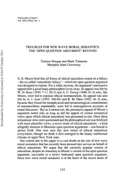 Troubles for New Wave Moral Semantics: The