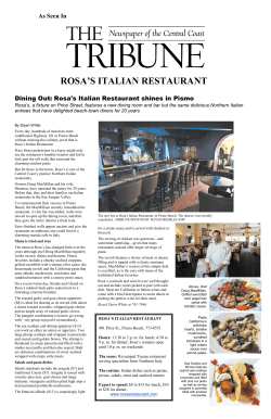rosa`s italian rosa`s italian restauran restaurant staurant