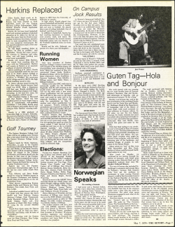 Guten Tag&mdash;Nola and Bonjour Harkins Replaced