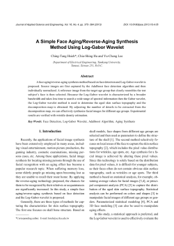 A Simple Face Aging/Reverse-Aging Synthesis Method Using Log