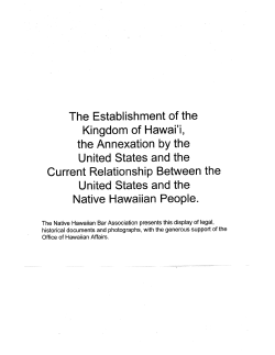 Get the entire exhibit here - The Native Hawaiian Bar Association