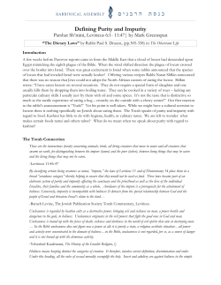 Defining Purity and Impurity