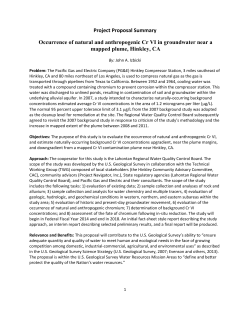 final plan for the Hinkley Cr6 &ldquo;Background Study (BGS)