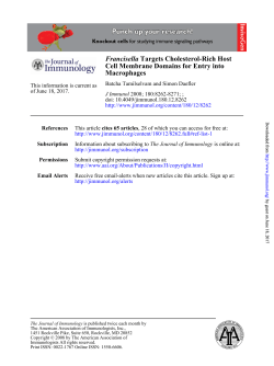 Macrophages Cell Membrane Domains for Entry into Targets