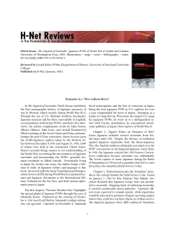 Humanity in a "War without Mercy" - H-Net