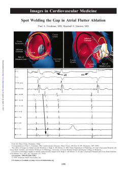 Spot Welding the Gap in Atrial Flutter Ablation