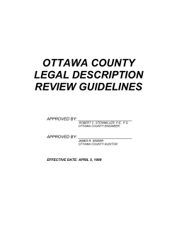 ottawa county legal description review