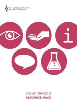 URINE TROUBLE RESOURCE PACK