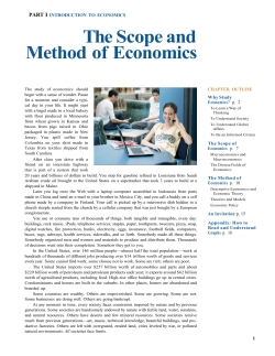 The Scope and Method of Economics