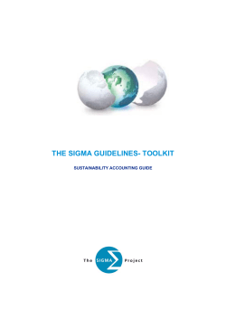 Sustainability Accounting Guide