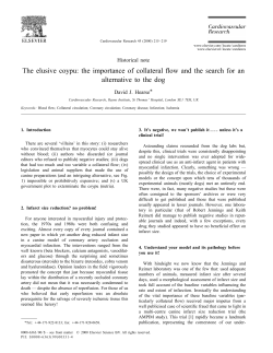 The elusive coypu: the importance of collateral flow and the search