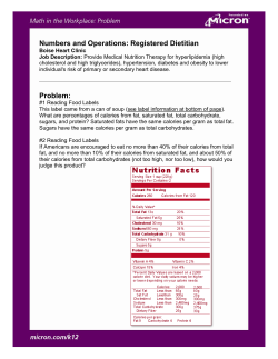 Nutrition Specialist