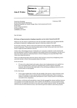 John R Walket - Parliament of Australia