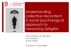 Understanding collective discontent: A social psychological