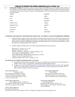 Exam REVIEW Spring Semester_English CN