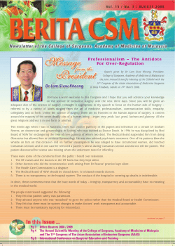 Professionalism – The Antidote For Over