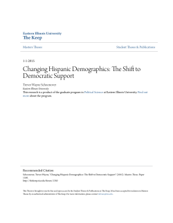 Changing Hispanic Demographics: The Shift to - The Keep