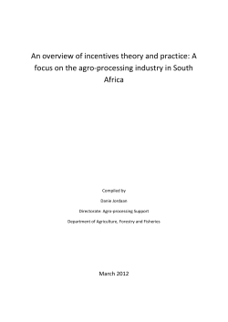 An overview of incentives theory and practice: A focus on the