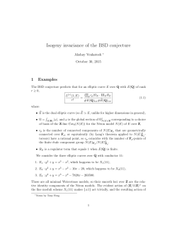 Isogeny invariance of the BSD conjecture