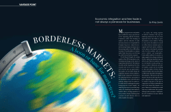 borderless markets - Emerald Group Publishing