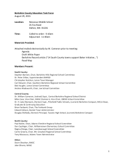 BCETF Minute﻿s for ﻿August 29, 2015