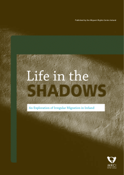 An Exploration of Irregular Migration in Ireland