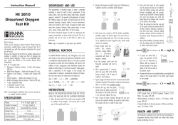 HI 3810 Dissolved Oxygen Test Kit