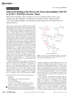 Induced-Fit Binding of the Macrocyclic Noncovalent Inhibitor