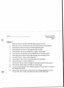 Chapter L 1. What did Thornton do with the $1600