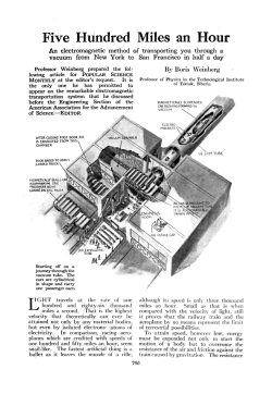 Five Hundred Miles an Hour