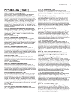 PSYCH - Stanford University