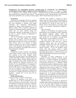 Petrology of Amoeboid Olivine Aggregates in Antarctic CR Chondrites