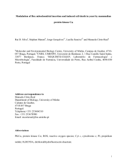 MODULATION OF BAX MITOCHONDRIAL INSERTION AND