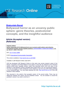 Bollywood horror as an uncanny public sphere