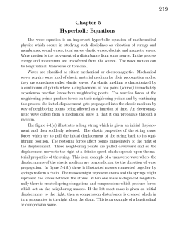 Chapter 5 Hyperbolic Equations