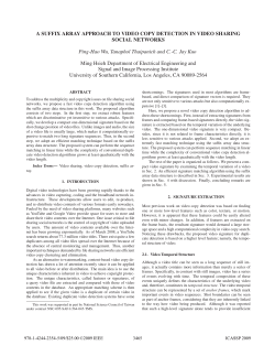 A Suffix Array Approach to Video Copy Detection in Video Sharing