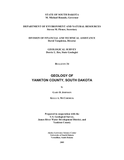 geology of yankton county, south dakota