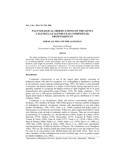FREE FULL TEXT PDF - Pakistan Journal of Botany