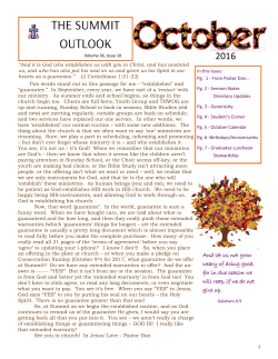 And let us not grow weary of doing good, for in due season we will