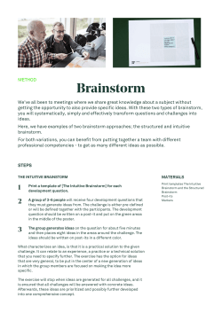 Brainstorm