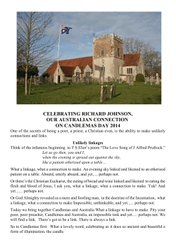 Celebrating our Australian Connection