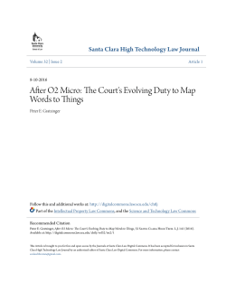 After O2 Micro: The Court`s Evolving Duty to Map Words to Things