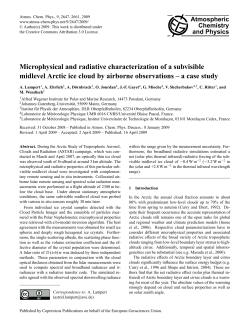 Microphysical and radiative characterization of a subvisible midlevel